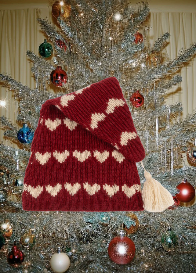 LAULA CHRISTMAS HAT / コンゲススロイド クリスマスハット ハート サンタ帽 キッズ KS102013