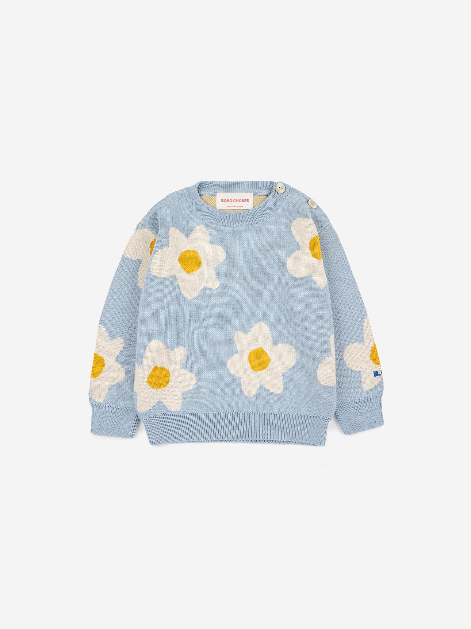 Baby Big Flower all over jumper 23AW / ボボショーズ ベビー