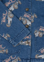 画像をギャラリービューアに読み込む, MAGOT JACKET GOTS RACE DENIM / コンゲススロイド キッズ デニムジャケット Gジャン レーシングカー KS101586
