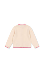 画像をギャラリービューアに読み込む, COLLETTE KNIT CARDIGAN / コンゲススロイド キッズ ニット カーディガン ブーケ お花の刺繍 KS102823
