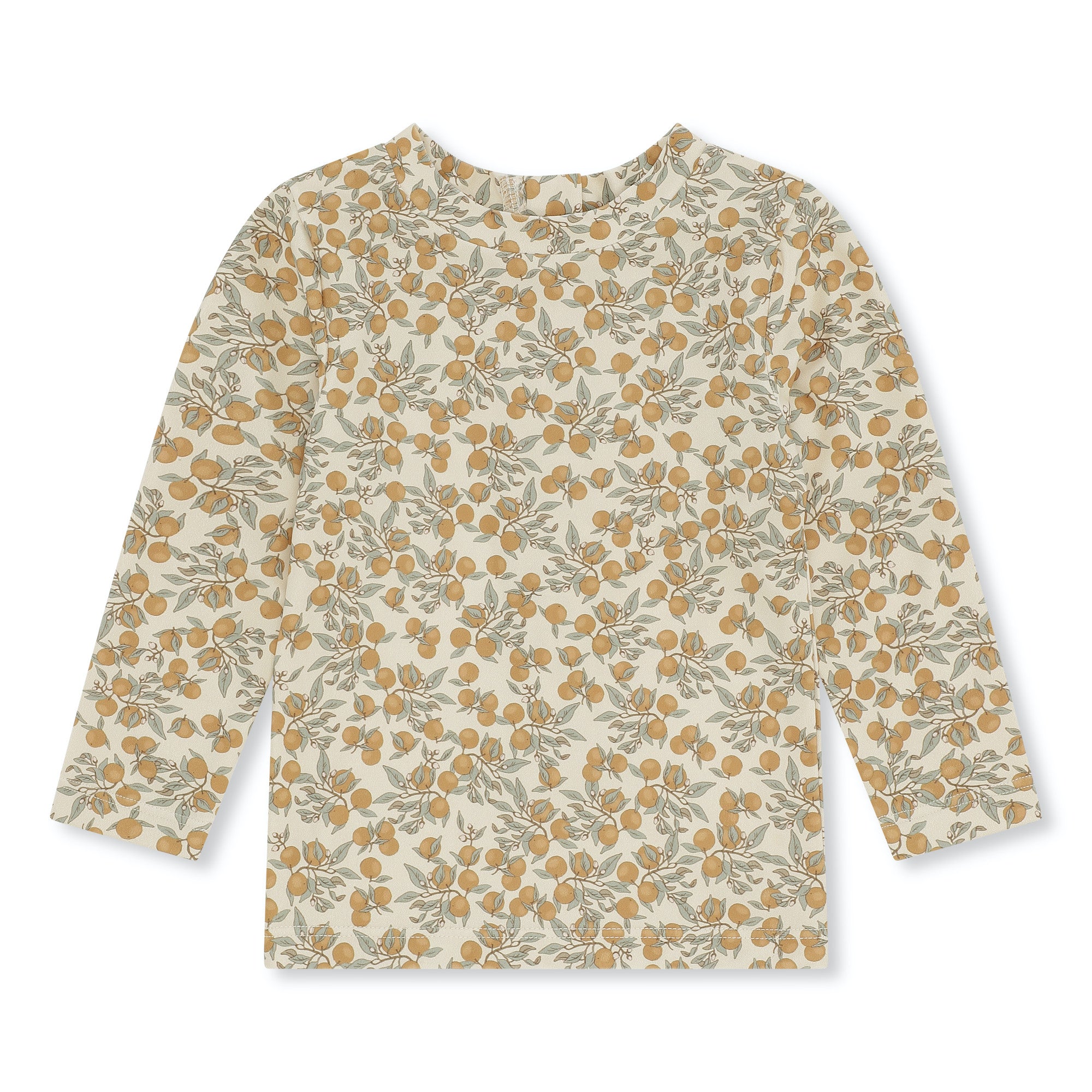 ASTER UNISEX UV BLOUSE ORANGERY BEIGE / コンゲススロイド ラッシュガード 水着オレンジ柄